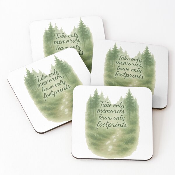 Item preview, Take Only Memories Leave Only Footprints designed and sold by k3rstman1.