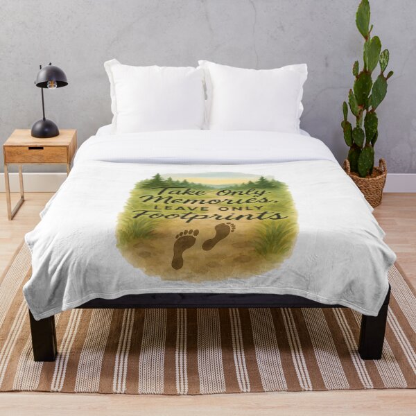 Item preview, Take Only Memories Leave Only Footprints designed and sold by k3rstman1.