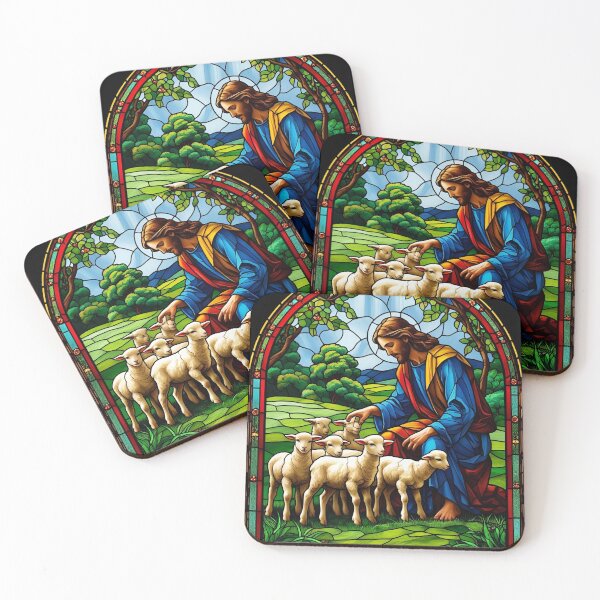 Item preview, Jesus and His Sheep designed and sold by Daily Bible Quotes.
