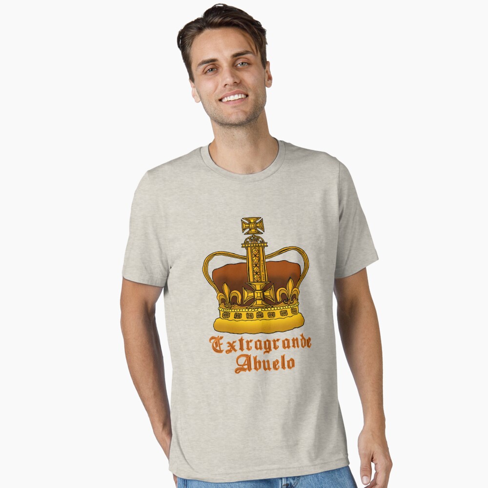 Spanish King Grandpa tshirt
