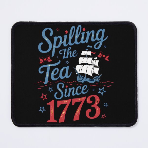Item preview, Coquette Spilling The Tea Since 1773 4th Of July designed and sold by BakeryDozen.