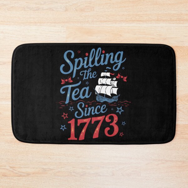 Item preview, Coquette Spilling The Tea Since 1773 4th Of July designed and sold by BakeryDozen.