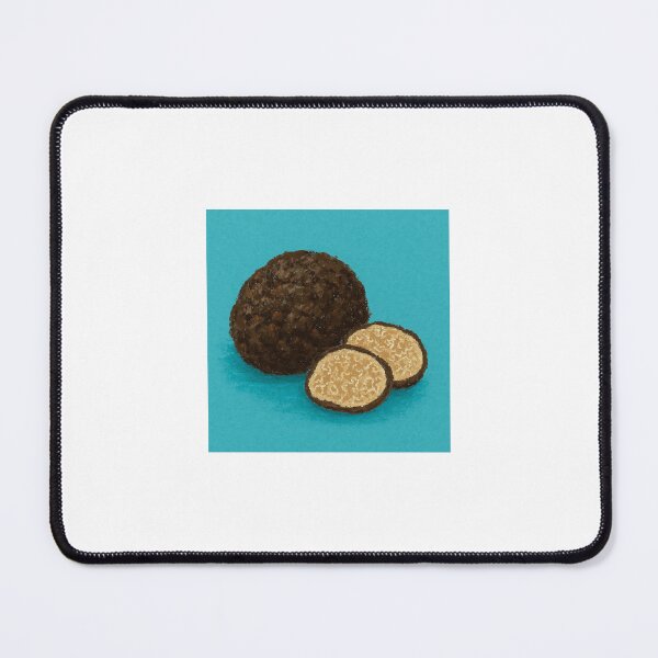 Item preview, Truffle Mushroom Drawing on Light Background – Pastel Food Art designed and sold by champkppwc.