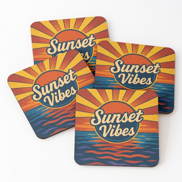 Item preview, Sunset Vibes Retro designed and sold by TopSprint.