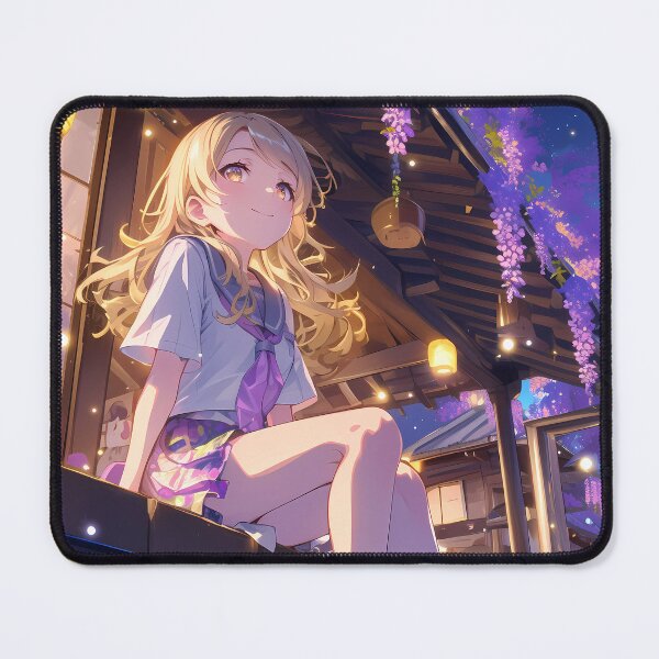 Item preview, Certain Scientific Shokuhou Misaki Railgun Anime Academy City Wisteria Night Bloom designed and sold by mildaclairmo.