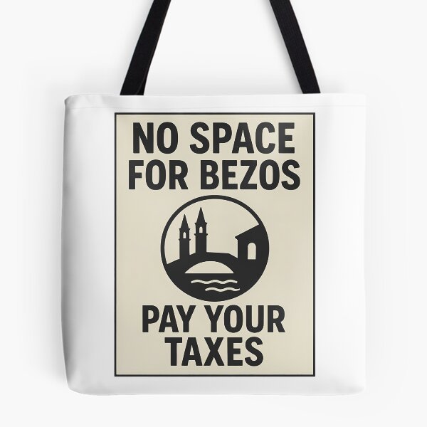 Item preview, Copy of No Space For Bezos designed and sold by k3rstman1.