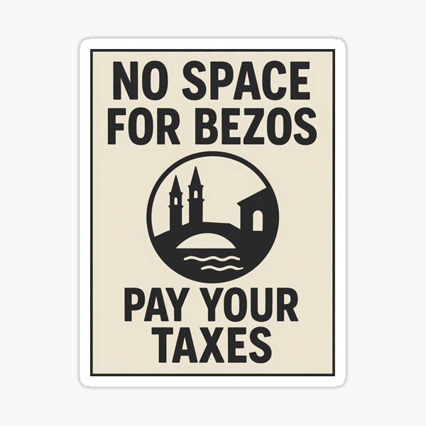 Item preview, Kopie von „Kein Platz für Bezos“ designed and sold by k3rstman1.