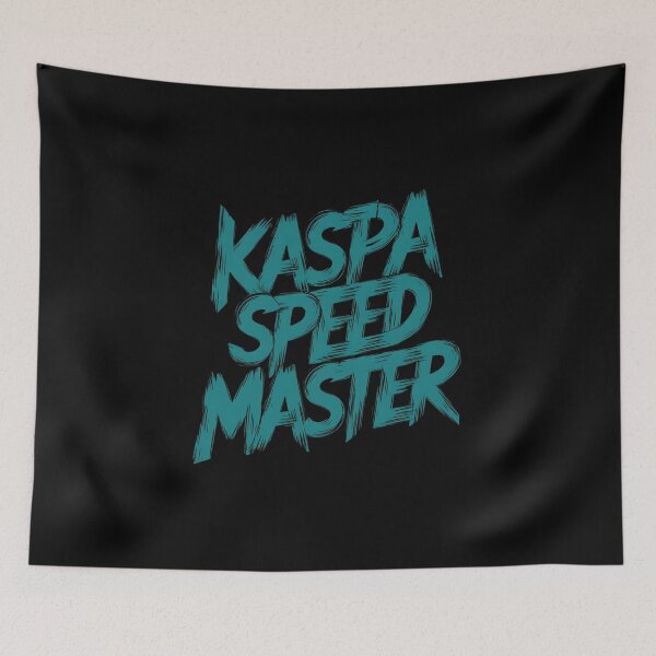 Item preview, Kaspa Breaks Blocks, Not Promises designed and sold by RadDeck.