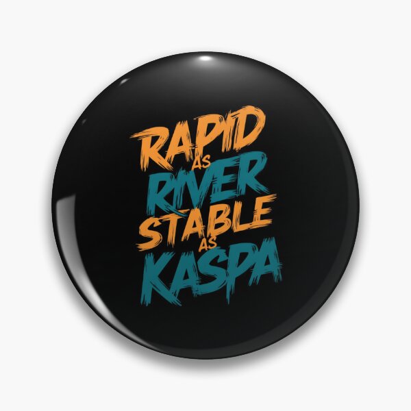 Item preview, Built With Code. Backed by Miners. Kaspa designed and sold by RadDeck.