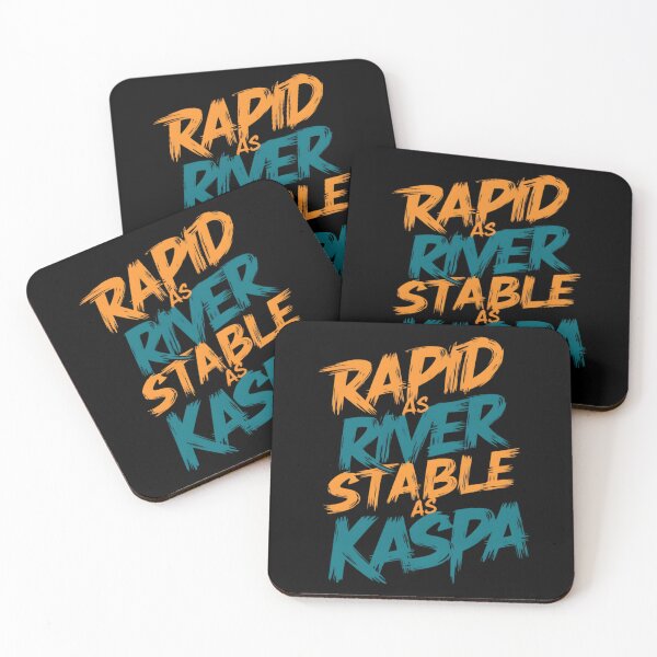Item preview, Built With Code. Backed by Miners. Kaspa designed and sold by RadDeck.