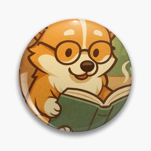 Item preview, CORGI LECTOR DE LIBROS designed and sold by Space-Pockets.