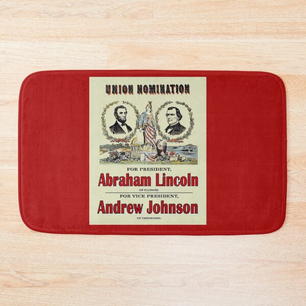 Item preview,  Lincoln - Johnson: Vintage Election Advertisement Print designed and sold by posterbobs.