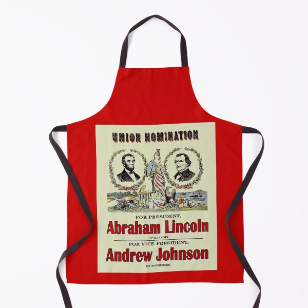 Item preview, Lincoln - Johnson: Vintage Election Advertisement Print designed and sold by posterbobs.