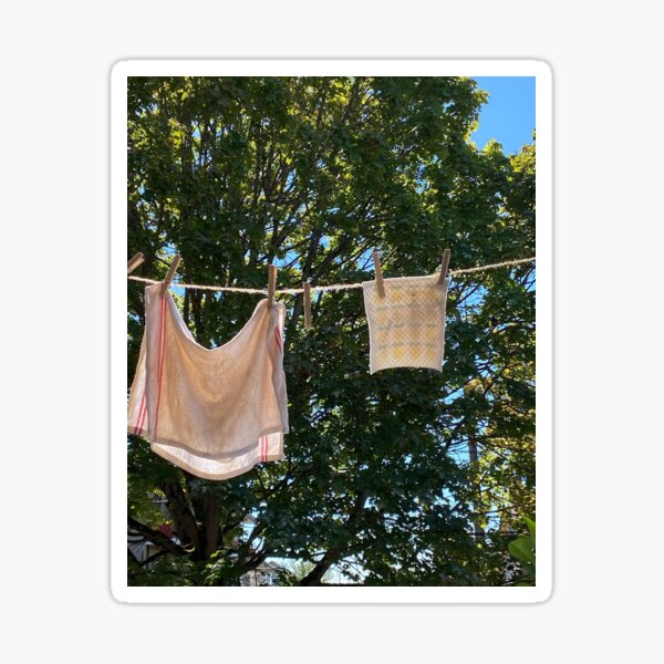 Item preview, rags on a line designed and sold by Made by Badgal.