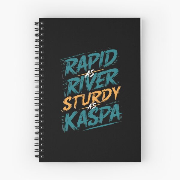 Item preview, Kaspa Says What the Hashrate Says designed and sold by RadDeck.