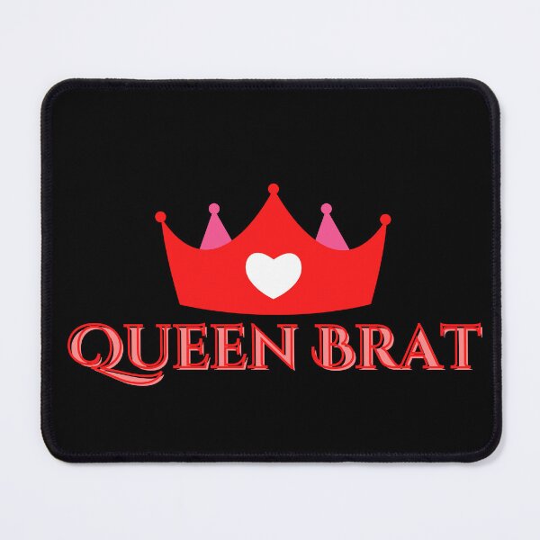 Item preview, Queen Brat – Bold & Playful Crown Design for the Sass Royalty designed and sold by PeacePassionCoffee.