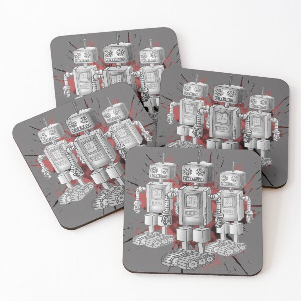 Aperçu de l'œuvre Brigade de robots créée et vendue par artmuvz.