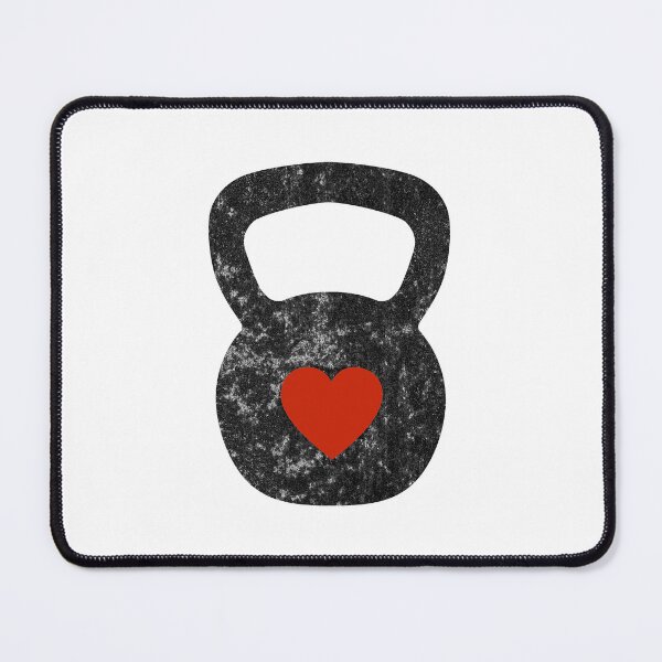 Item preview, Kettlebell Love (Red Heart) designed and sold by Little Town Atelier.