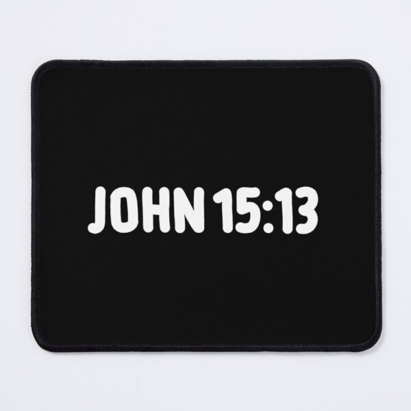 Item preview, John 15:13 white designed and sold by LRM_ artz.