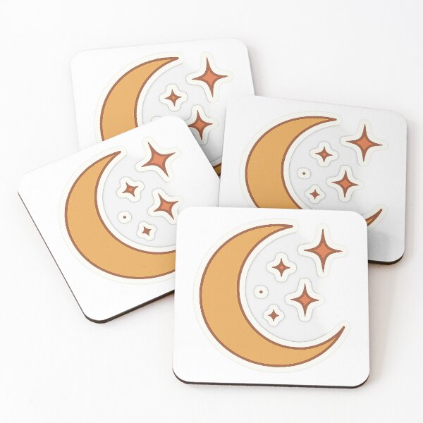 Artikelvorschau, Retro Crescent Moon and Stars entworfen und verkauft von Digitaljes.