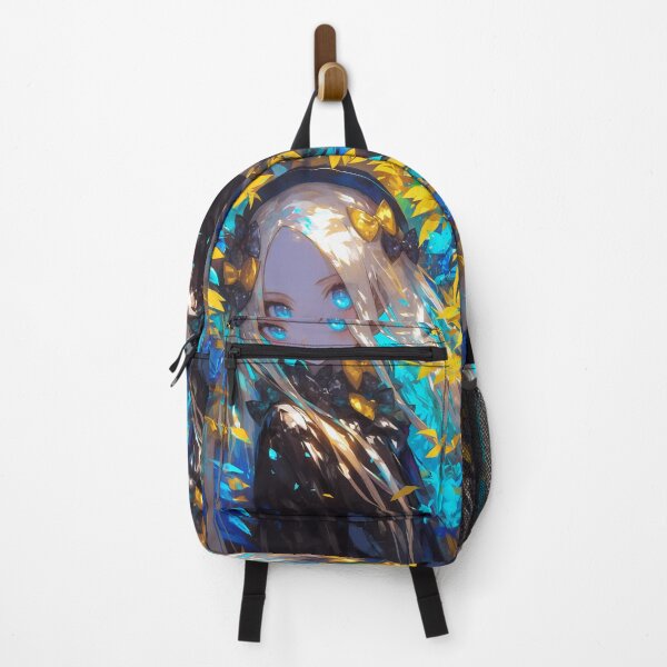 Item preview, Foreigner Abigail Williams Anime Mystic Golden Blue Floral Fate designed and sold by juniorcastros.