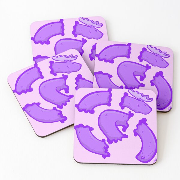 Item preview, Space Moose in Purple Daydream designed and sold by Kleo Skavinski Art.