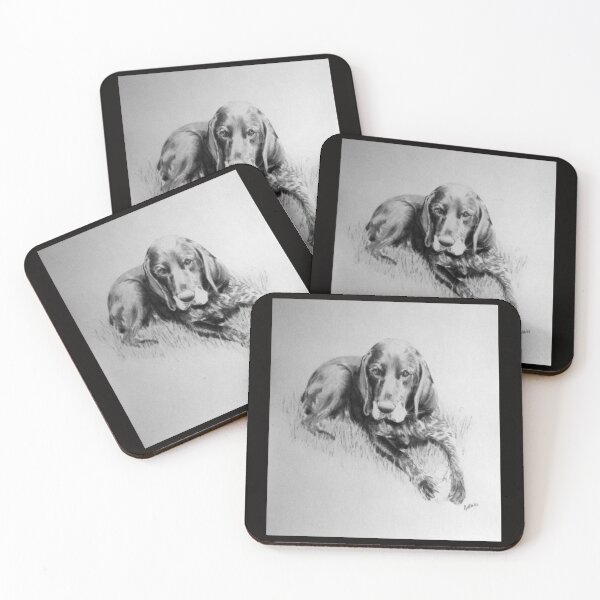 Item preview, Gentle Gaze – Pencil Drawing of a Dog by Avril Thomas designed and sold by AvrilThomasart.