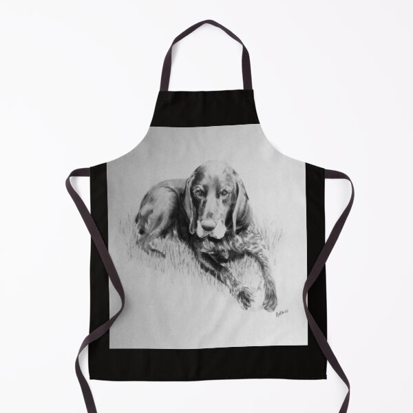 Item preview, Gentle Gaze – Pencil Drawing of a Dog by Avril Thomas designed and sold by AvrilThomasart.