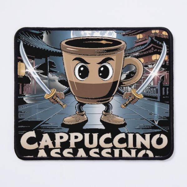 Item preview, Capuchino Assassino Italiano Brainrot designed and sold by heeun.