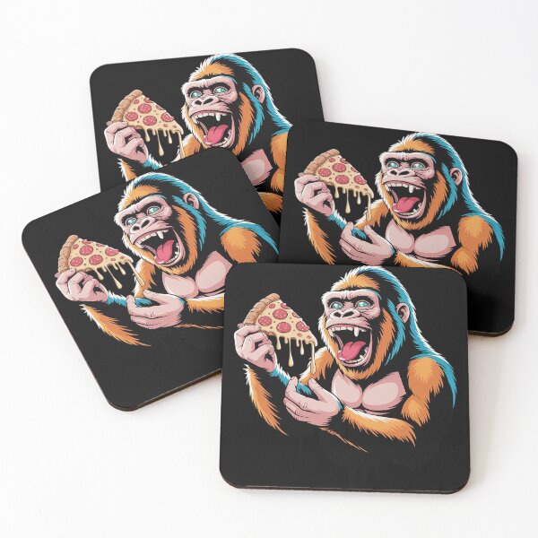 Item preview, Bigfoot Eating Pizza Cute Sasquatch Funny designed and sold by rbc-wrights.