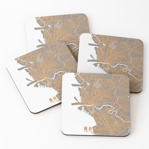 Item preview, Manila City Map of the Philippines - Bauhaus designed and sold by deMAP.