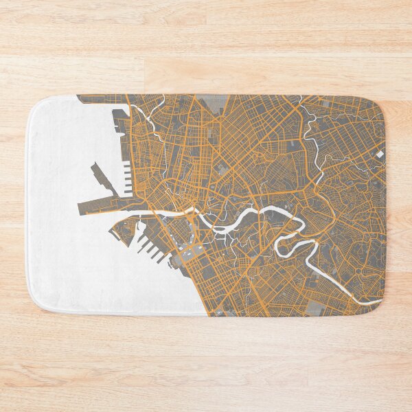Item preview, Manila City Map of the Philippines - Bauhaus designed and sold by deMAP.