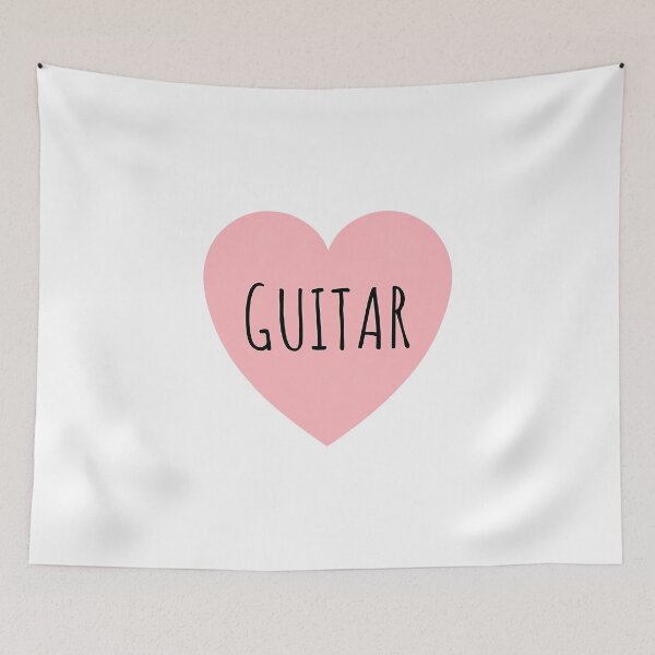 Item preview, I Heart Guitar  designed and sold by CharmStudio.