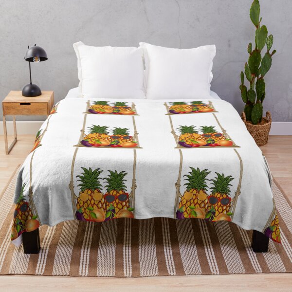 Item preview, Swingin’ Pineapples – Naughty Fruit on a Swing designed and sold by PeacePassionCoffee.