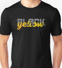 Black and Yellow Pittsburgh Fans Unisex T-Shirt