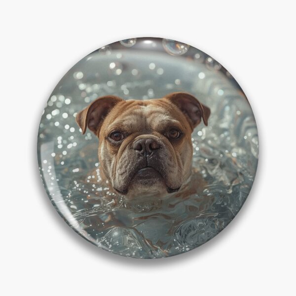 Item preview, Bathtub glam, bulldog edition! designed and sold by DEKA777.