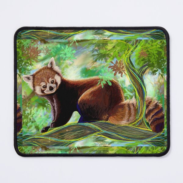 Item preview, Red Panda in the Tree Tops designed and sold by Adrianas Gems.