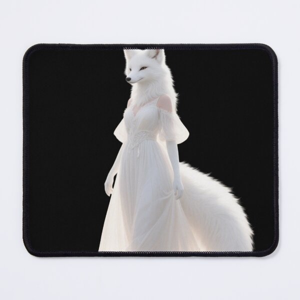 Item preview, elegant white fox designed and sold by anarojas96.