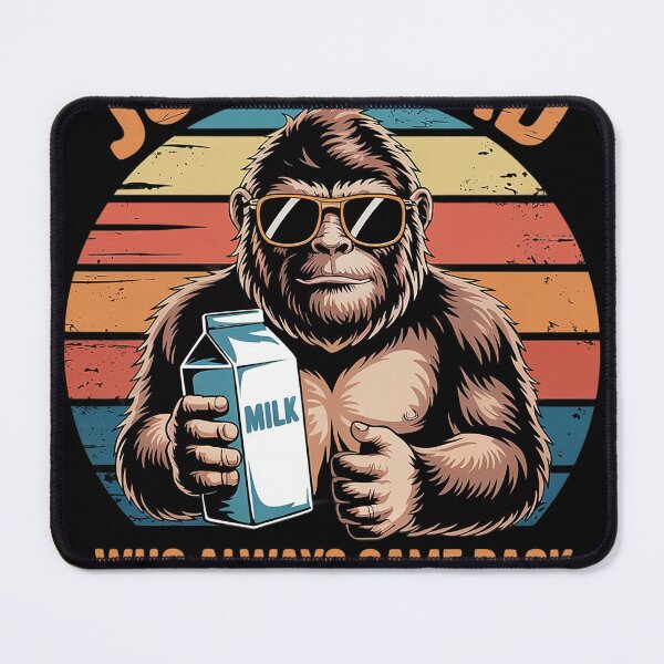 Item preview, Bigfoot Papa, Just A Dad Who Always Came Back With The Milk designed and sold by rbc-wrights.