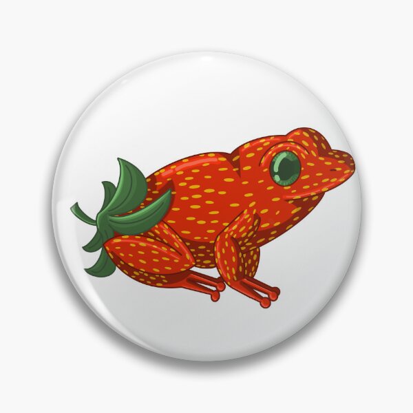 Item preview, Strawberry frog designed and sold by FieryFoliage.