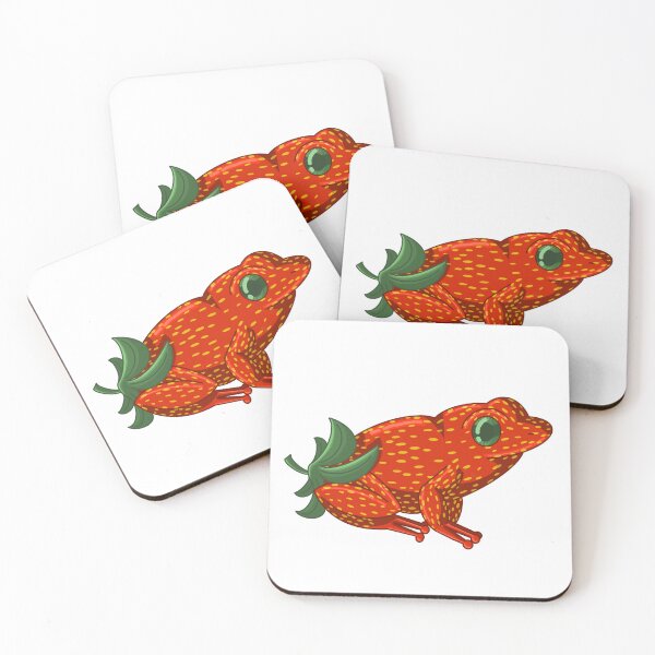 Item preview, Strawberry frog designed and sold by FieryFoliage.