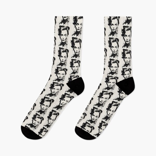 Item preview, Dramatic Black & White Portrait Poster designed and sold by EthosWear.