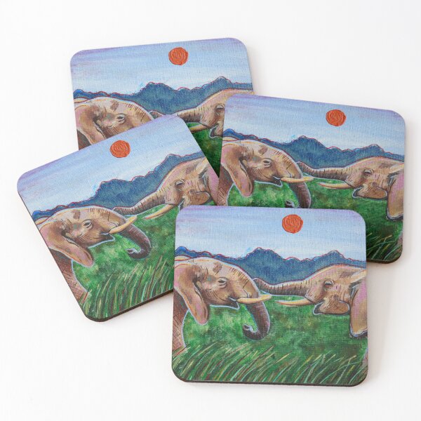 Item preview, Playful Elephants  designed and sold by Adrianas Gems.