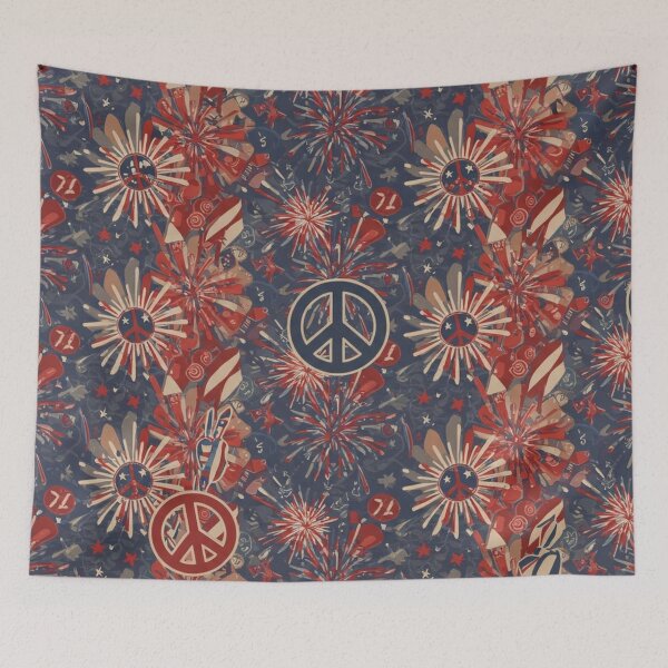 Item preview, Peace, Love, Liberty designed and sold by LyssasMindArt.