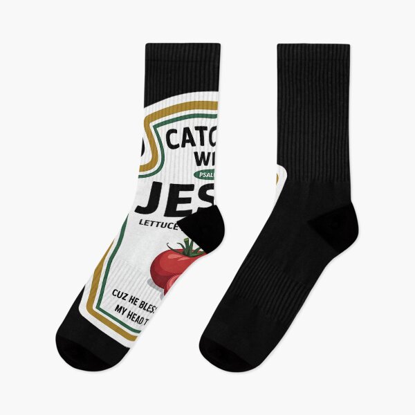 Item preview, Catch Up With Jesus Ketchup Funny Christian Ketchup designed and sold by heeun.