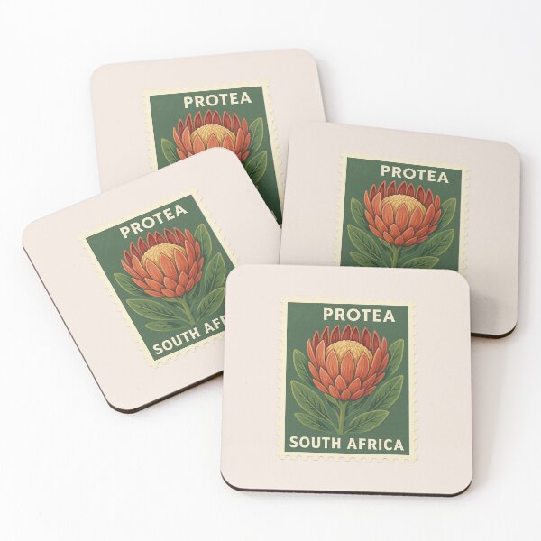 Item preview, King Protea – Cape Floral Region Postage Stamp | World Heritage Flora designed and sold by Planthem.
