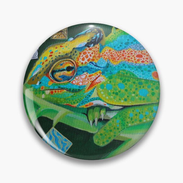 Aperçu de l'œuvre Caméléon pensif créée et vendue par Adrianas Gems.