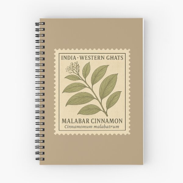 Item preview, Malabar Cinnamon – Western Ghats Postage Stamp | World Heritage Flora designed and sold by Planthem.