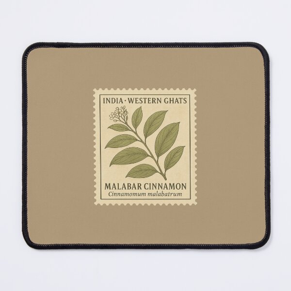 Item preview, Malabar Cinnamon – Western Ghats Postage Stamp | World Heritage Flora designed and sold by Planthem.