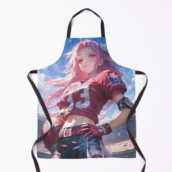 Item preview, Yuri Nakamura Angel Beats Spirited Football Queen Anime Girl Gameday designed and sold by earlobejerk.